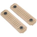 Strike Industries AR-CM-COVER-L-FDE Cable Management Cover Long 3.14 in FDE