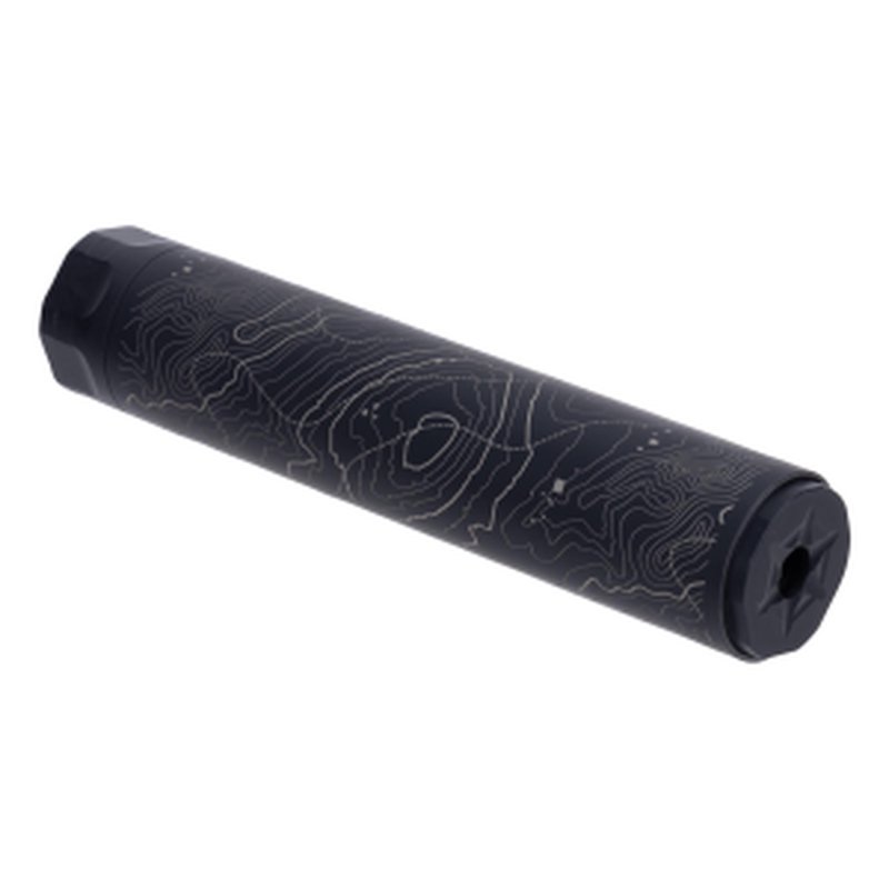 Diligent Defense Road Hunter 22LR Titanium Suppressor - Topographic Finish