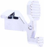 Guntec USA AR-15 Extended Ergonomic Bolt Catch, Extended Length Steel