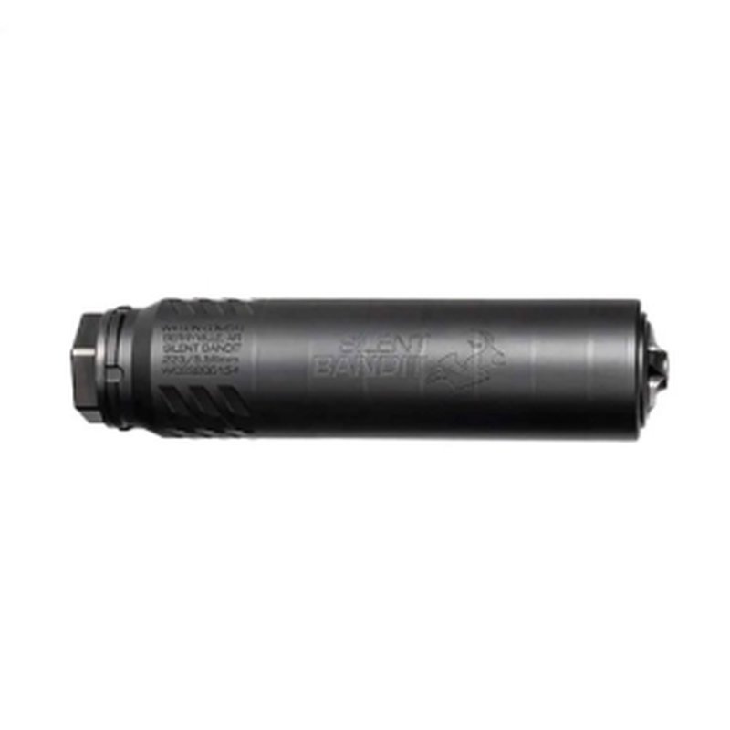 WILSON COMBAT Silent Bandit 6 Baffle 6.41" 223/5.56mm 1/2x28 Blk