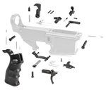 Tiger Rock AR-10/LR-308 Lower Parts Kit w/ Grip & Trigger Guard