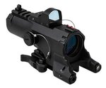 VISM ECO Prismatic Scope 4X Laser NAV LED Green Micro Dot VECO434QRBG