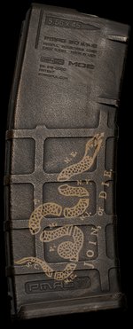 Weapon Works PMAG Gen M2 MOE AR/M4 Polymer Magazine 30-Round Join or Die Artwork