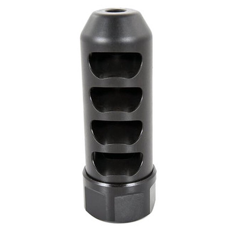 American Precision Arms APA Gen II Fat Bastard 6.5mm Muzzle Brake 5/8x24 Black Nitride