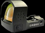 Cross Armory Shadow RMSc Red Dot Sight 3 MOA RMSc Footprint IPX6 Shake Wake