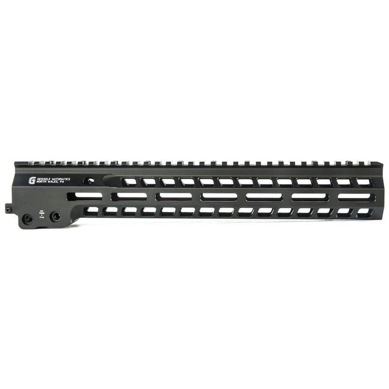 Geissele MK14 Super Modular Rail 13.50 Inch M-LOK AR-15 Black Barrel Nut Included