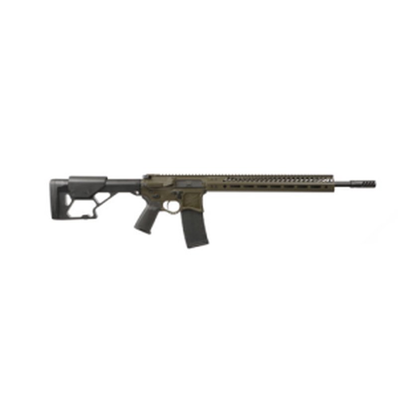 SEEKINS PRECISION DMR 5.56 NATO 18" 30rd Semi-Auto Rifle w/ Threaded Barrel | OD Green