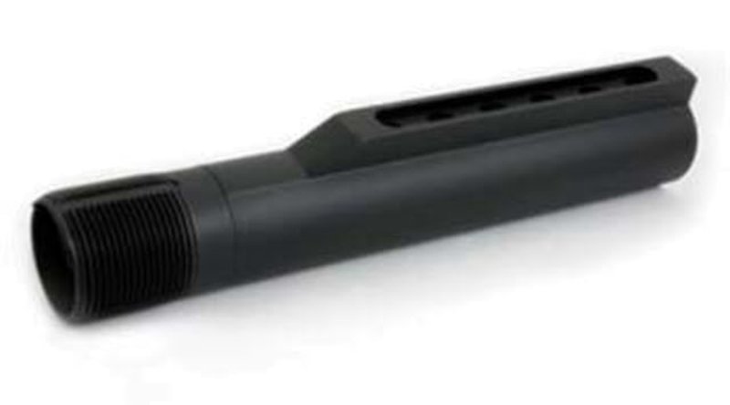 Sons of Liberty Gun Works 6 Pos Mil-Spec 7075 Extruded Receiver Extension Rolled Threads Black