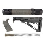 Hogue AR-15/M-16 Finger Groove Vertical Grip (Kit), Ghillie Finish