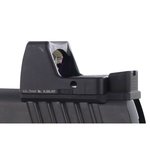 Dawson Precision DPO Reflex System for Trijicon RMR Tactical Height, Black Co-Witness Plate