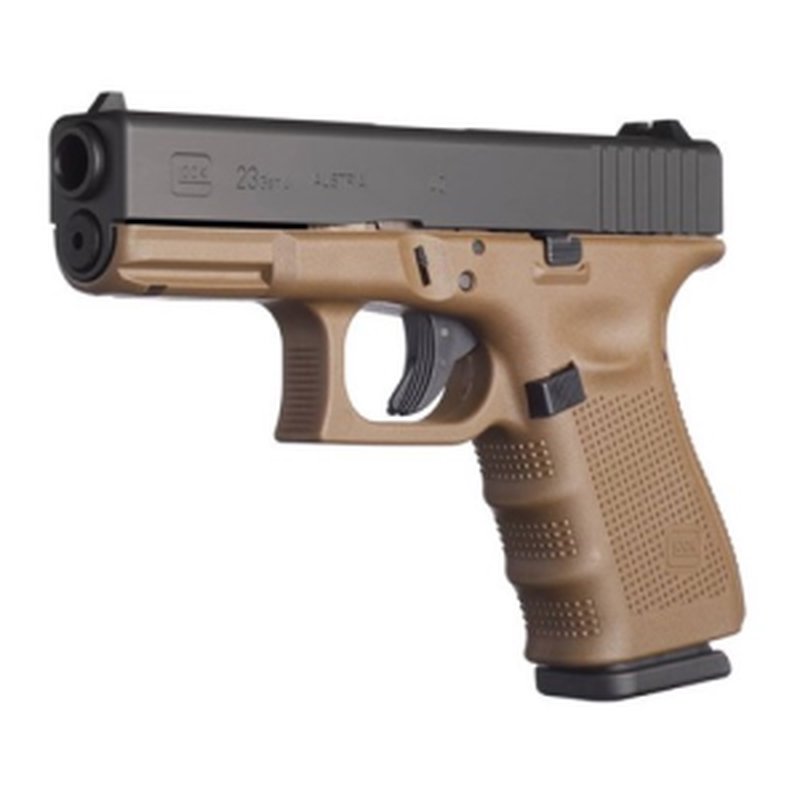 Glock G23 Gen 4 FDE 40 S&W Semi-Auto Pistol