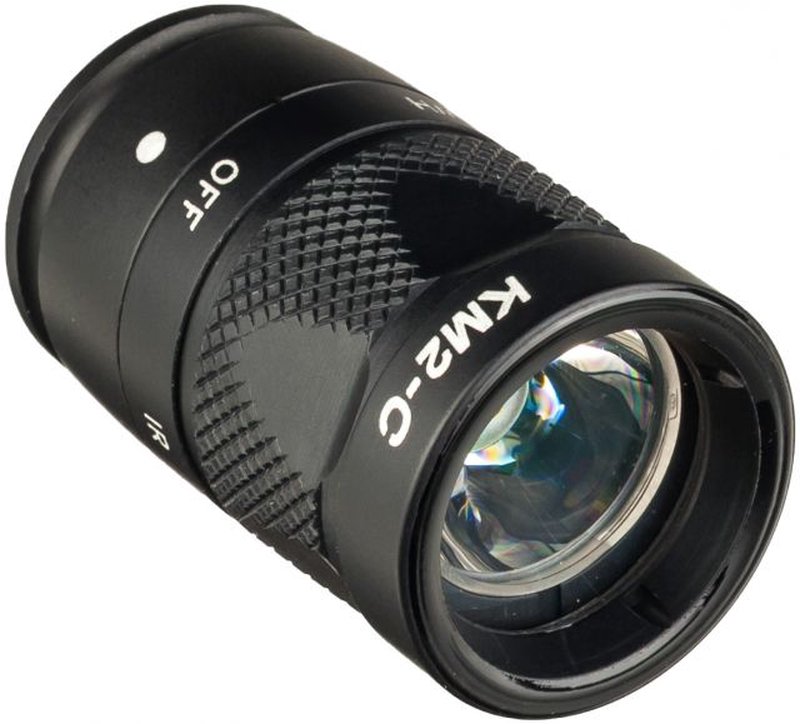SureFire KM2-C Dual-Spectrum Bezel for M600 Scout Light 350 Lumens White IR BK
