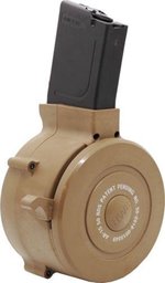 Iver Johnson Arms AR-15 50-Round .223/5.56 Rifle Magazine Tan Sand AR1550TAN