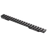 Weaver Extended Multi Slot Base System 1in Rifle Rail Mount, Type III Anodized 6061-T6 Aluminum