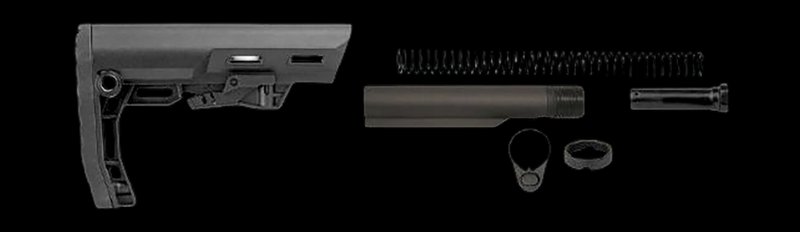 TacFire MAR156OSK 6-Position Operator Complete Stock Kit with Buffer Tube