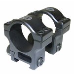 Precision Reflex 30mm Aluminum Rings (Pair) - Hard Coat Black Anodized