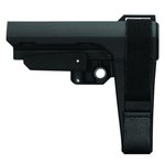 SB Tactical SBA3 5-Position Mil-Spec Carbine Extension Pistol Brace (FDE)