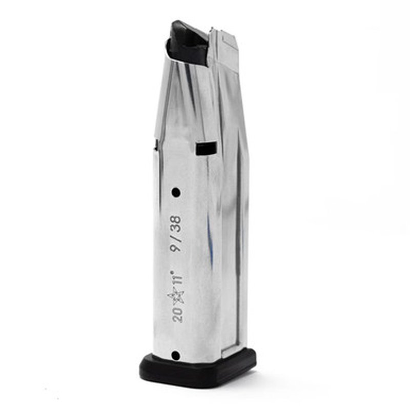 Staccato 9/38 Magazine DS 120mm 16-Round Stainless for C2