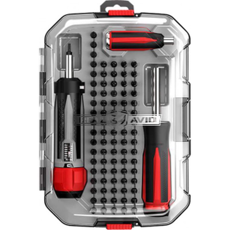 Real Avid AVSTDMS Smart-Torq Smart-Drive Driver Master Set Black Oxide 83-Piece