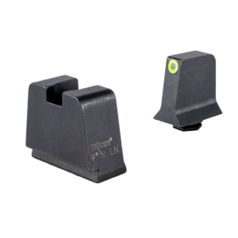 Trijicon GL243C601147 Suppressor Optic Height Sights Glock Slim Frame Front Sight Rear Sight