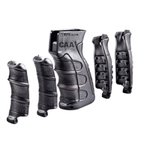 CAA AK47 Replacement Pistol Grip Kit With 6 Back Pieces Black
