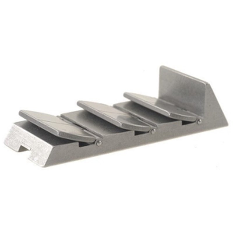 NECG Classic Express Rear Sight 3-Leaf Unfinished White