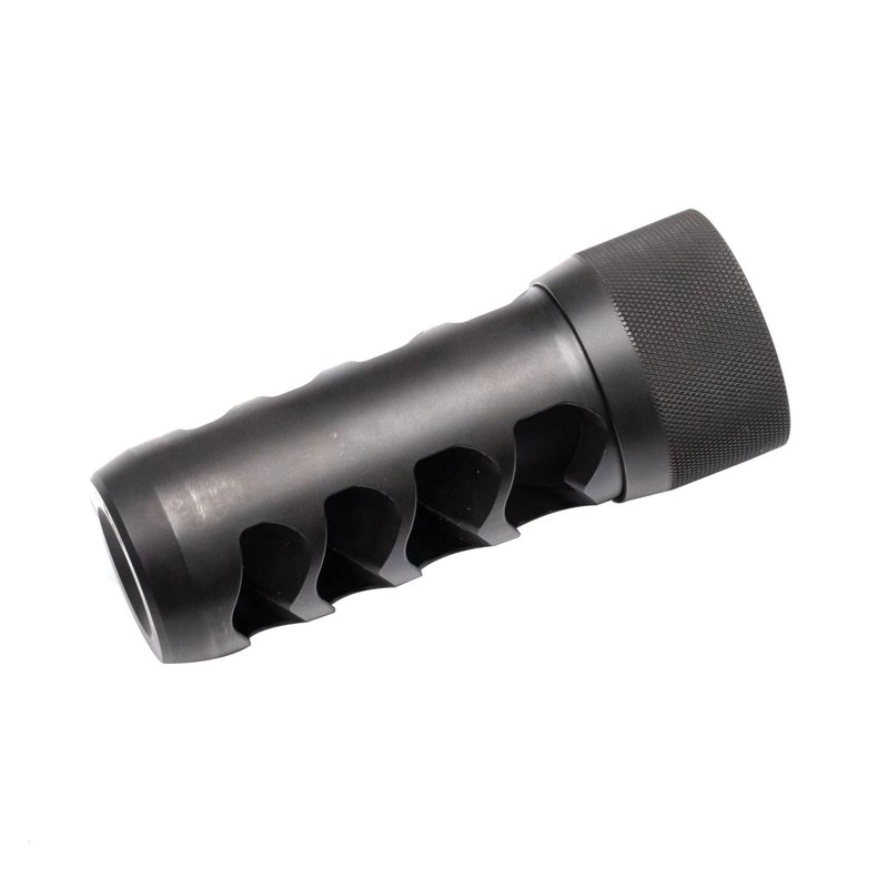 Area 419 Sidewinder Magnum Self Timing Muzzle Brake 3/4-24, Black