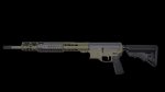 Bilson Arms BA-15FC 6mm ARC 18 Inch Rifle Sniper Gray/Green