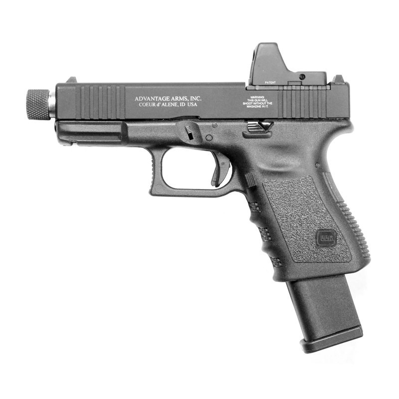 Advanced Armament .22LR Optics Ready Conversion Kit, 4.02" Barrel, for Glock 19/23 (AAC1923G3MOD)