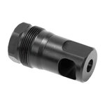 SPB MUZZLE BRAKE 0.280 1/2-28 THREADS SQUARE SHOULDER BLACK