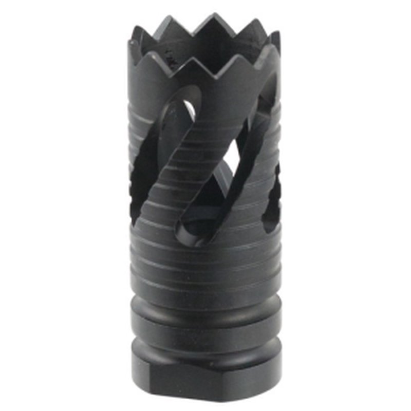 TACFIRE Thread Crown Muzzle Brake Blk 5/8-24 308 Win AR-10