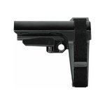 SB Tactical SBA3 5-Position Adjustable Pistol Brace (No Buffer Tube) | Black