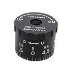 Sightron SIII Elevation Knob for 8-32 and 6-24 Scopes, .1 MRAD Clicks, 9.5 MRAD Travel