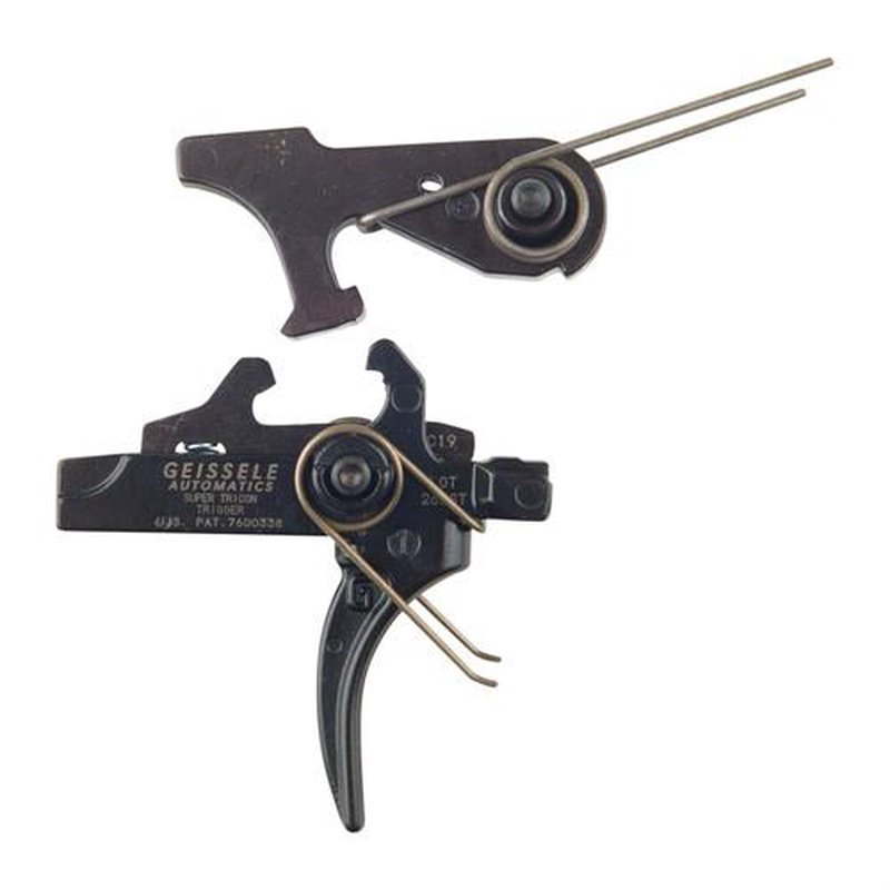 Geissele Super Tricon 2-Stage Curved Trigger AR-15 Match Grade