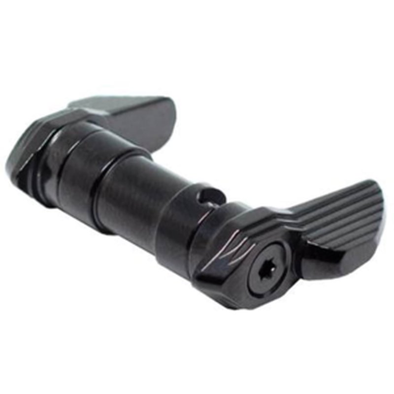 TriggerTech Ambidextrous AR Safety Selector for AR-15/AR-10 (Black) 45/90 6
