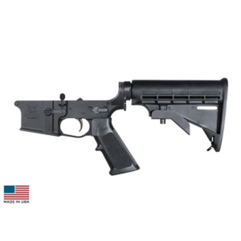 KE ARMS KE-15 Complete Lower Receiver Black