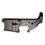 Sons of Liberty Gun Works Stripes Logo Stripped Lower Receiver L-Stripes-A-BLK