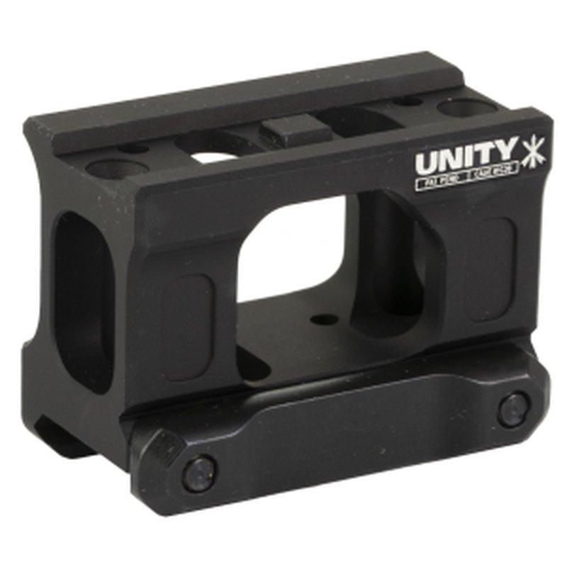 Unity Tactical FAST Micro Red Dot Mount 2.26 inch Optical Height CompM5 Footprints Black