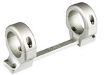 DNZ Browning X-Bolt Short Action 30mm Scope Tube Mount 1-Piece 86500s Silver