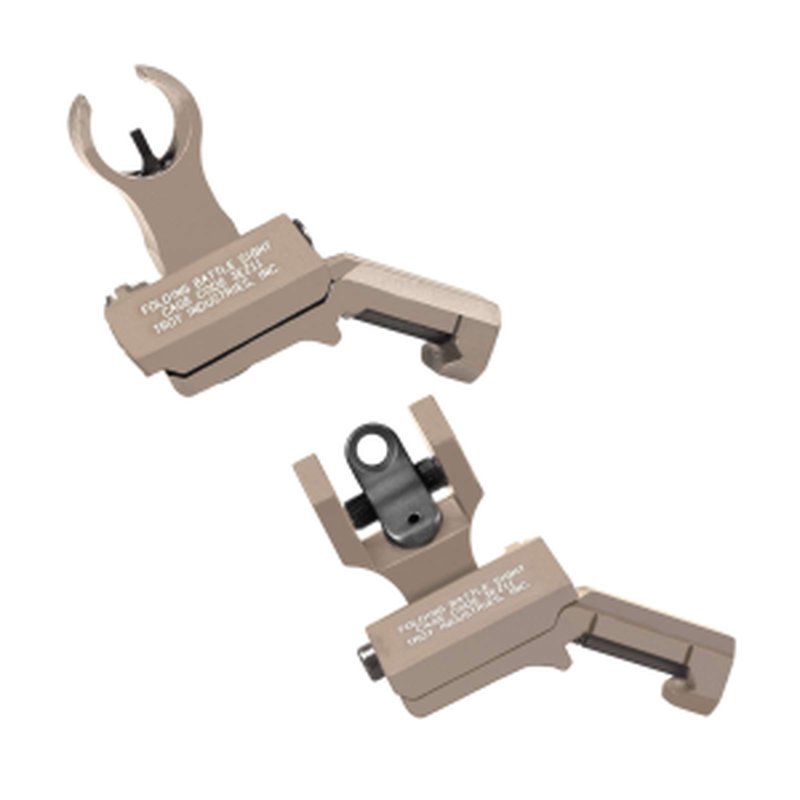 Troy Defense 45 Degree Front Offset Sight HK Front FDE