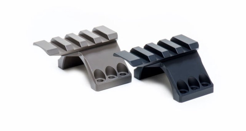 Tier One Short Saddle Ring Top Accessory Rail Short 40mm Black