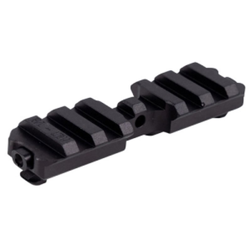 Seekins Precision Quick Attach Pic Rail w/ Push Button QD Black
