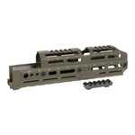 Midwest Industries AK Alpha 2-Piece Drop-In M-LOK Handguard 10in, OD Green