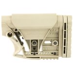Luth-AR MBA-3 Carbine Stock FDE Fits Mil-Spec Commercial Tubes