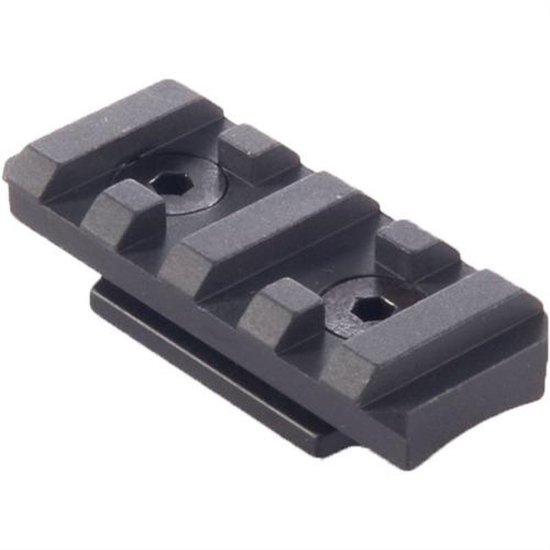 JP Enterprises 2" Picatinny Direct-Thread Modular Rail, Black Aluminum (AR-15)