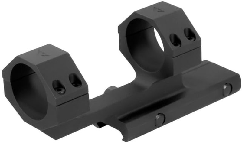 AIM Sports Inc 30mm Cantilever Scope Mount 1.5 Height Black Small