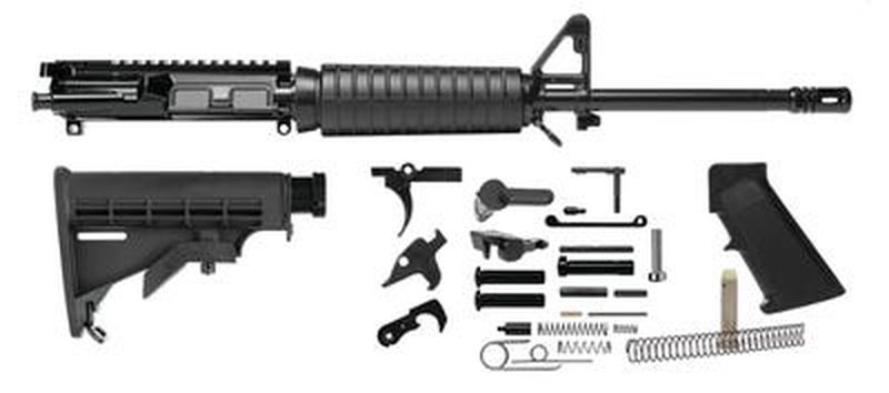 Del-Ton RKT101 Rifle Kit Black .223 Rem / 5.56 Nato 16 inch Heavy Barrel