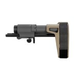 SB TACTICAL SBPDW Brace FDE/Black Adj Fits AR15