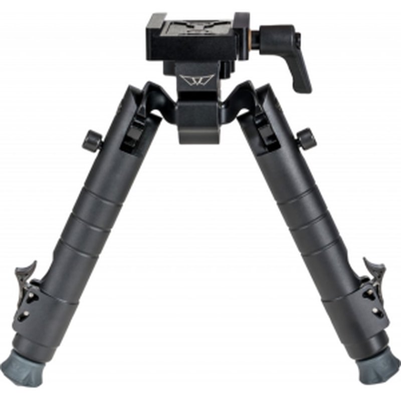 Warne 7902M Skyline Bipod Black 6.9"-9.1" Aluminum