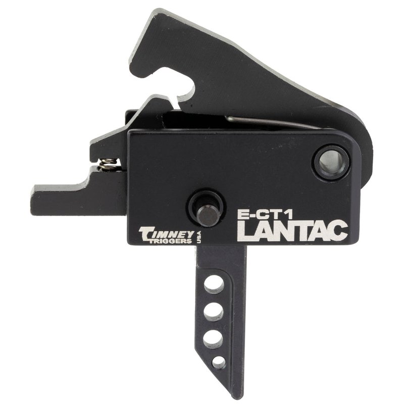 LanTac E-CT1 AR Trigger 3.5 lb Single-Stage Flat Shoe Drop-In Cassette